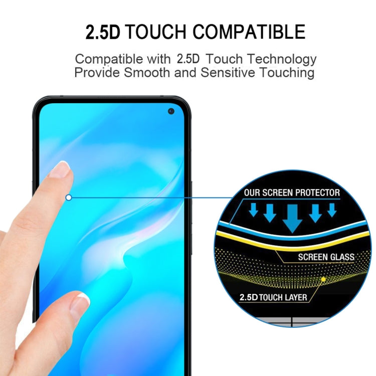 25 PCS For Vivo X30 Full Glue Full Cover Screen Protector Tempered Glass Film, For Vivo X30 (25 PCS)