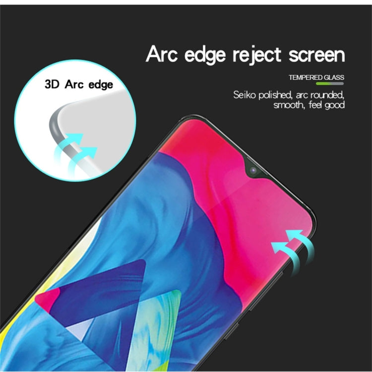 MOFI 9H 3D Explosion-proof Curved Screen Tempered Glass Film for Galaxy M10 (Black)