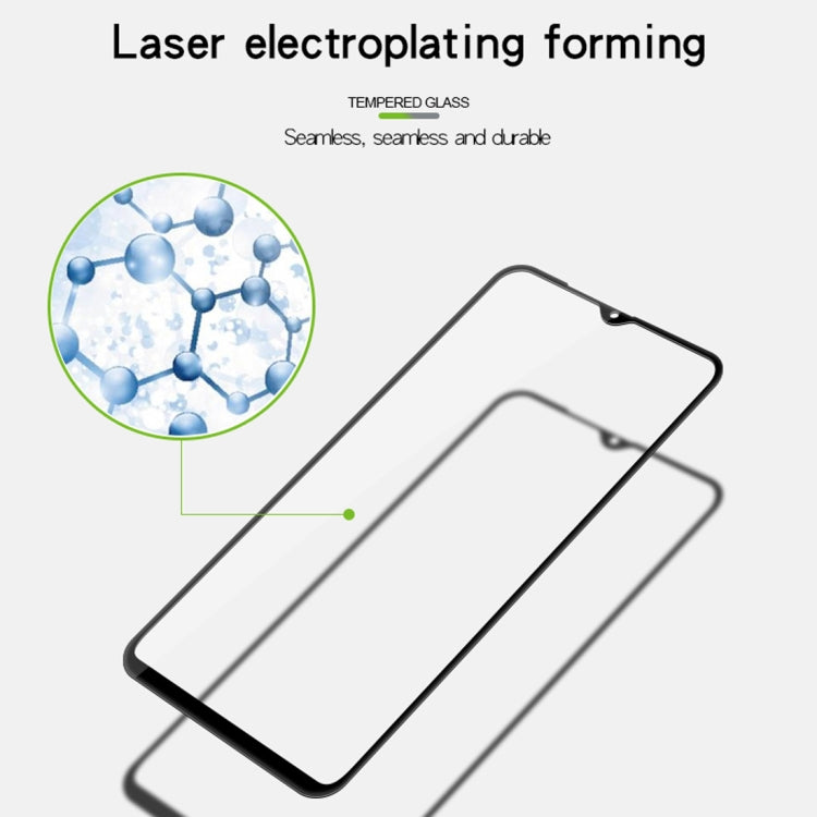 MOFI 9H 3D Explosion-proof Curved Screen Tempered Glass Film for Galaxy M10 (Black)