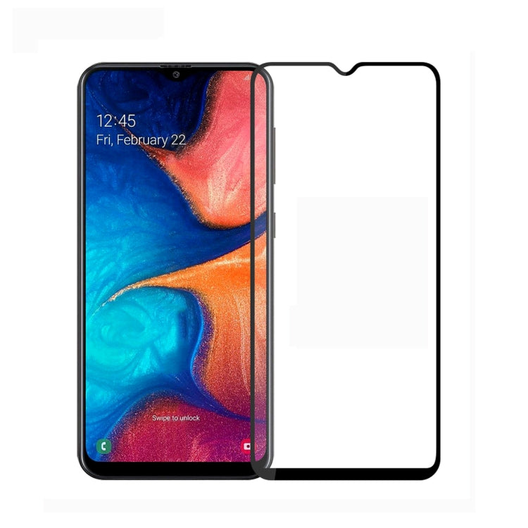 MOFI 9H 2.5D Full Screen Tempered Glass Film for Galaxy A20 (Black)