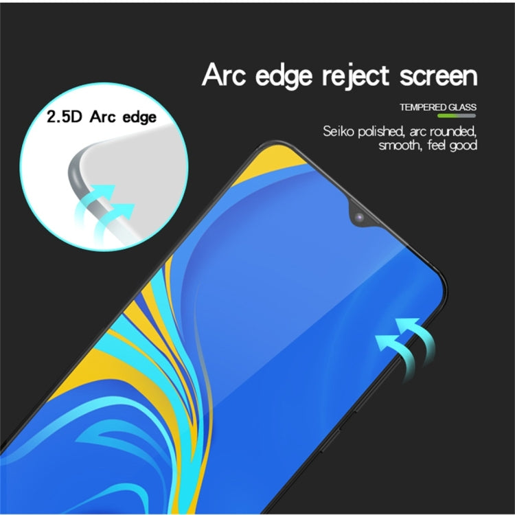 MOFI 9H 2.5D Full Screen Tempered Glass Film for Galaxy A20 (Black)