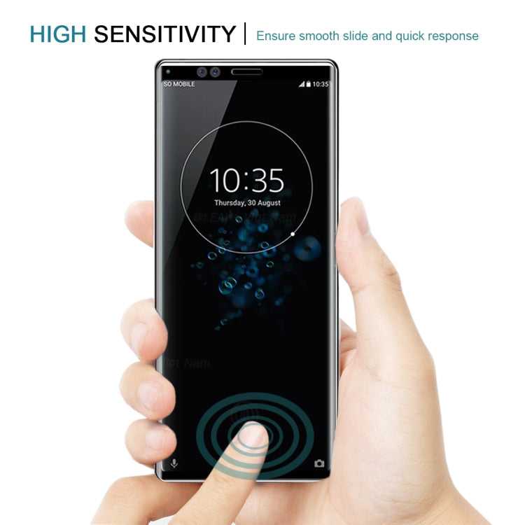 9H 3D Curved Full Screen Tempered Glass Film for Sony Xperia XZ4, Sony Xperia XZ4