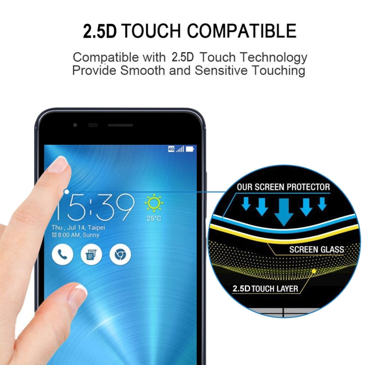 Full Glue Full Screen Tempered Glass Film for Asus ZOOM 3 ZE553KL, For Asus ZOOM 3 ZE553KL (1 PC)