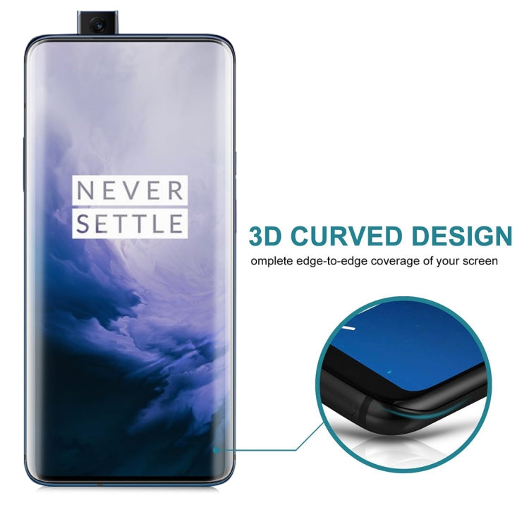 9H 3D Curved Anti-glare Full Screen Tempered Glass Film for OnePlus 7 Pro, For OnePlus 7 Pro