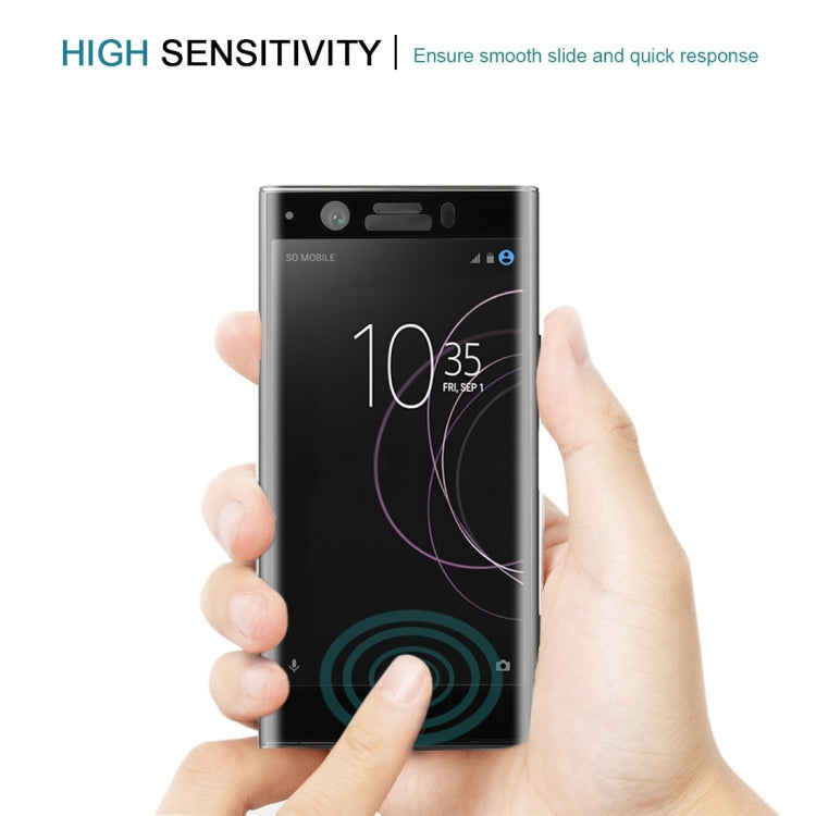 For Sony Xperia XZ1 Compact 0.26mm 9H Surface Hardness 3D Full Screen Tempered Glass Screen Protector, Sony Xperia XZ1 Compact