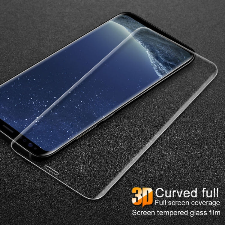 IMAK 9H 3D Curved Surface Full Screen Tempered Glass Film for Galaxy S9+ (Transparent)