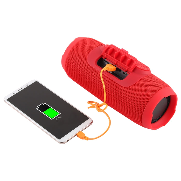 Charge3 Life Waterproof Bluetooth Stereo Speaker, Built-in MIC, Support Hands-free Calls & TF Card & AUX IN & Power Bank