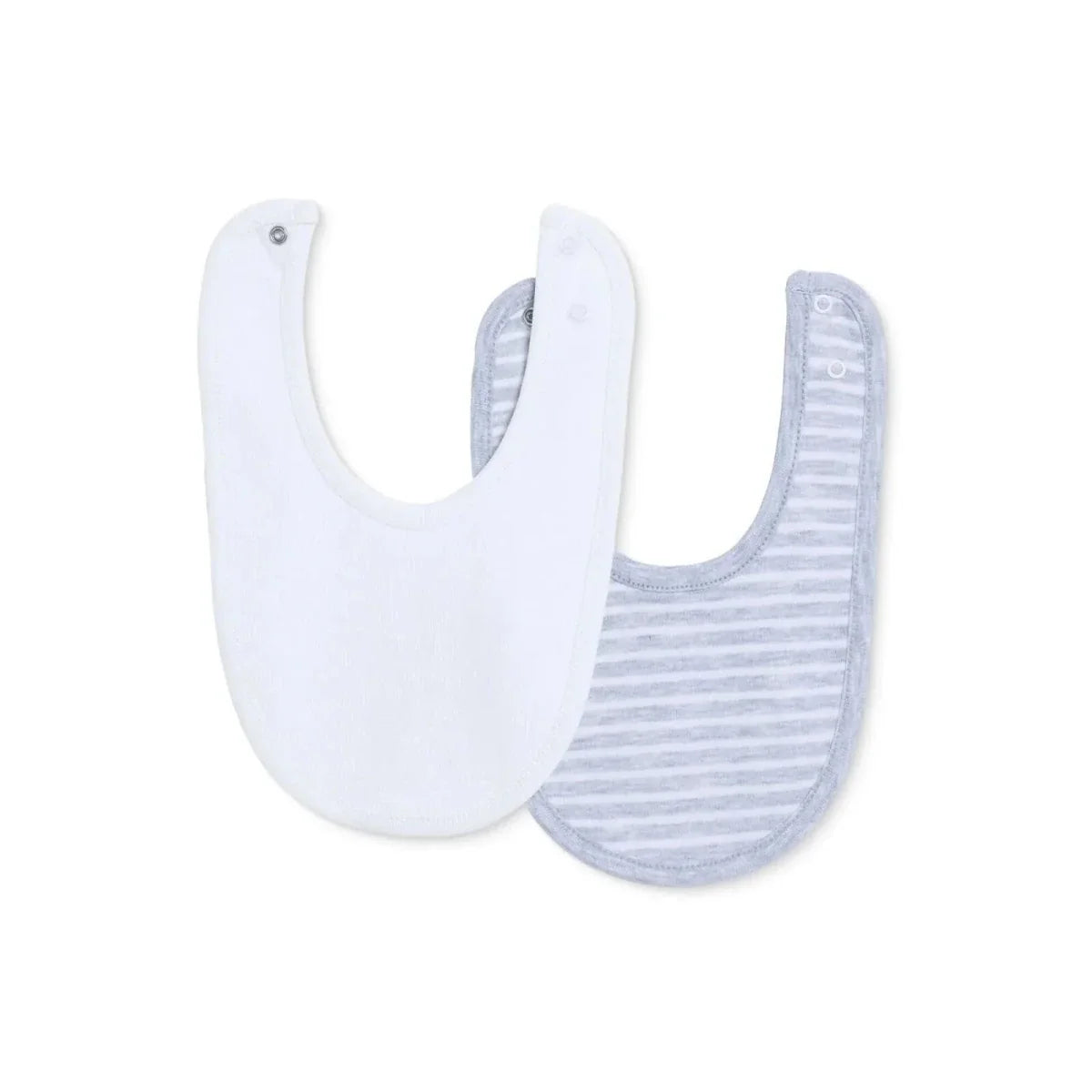 Messy Duck Baby Bib Pack of 2 - Milk