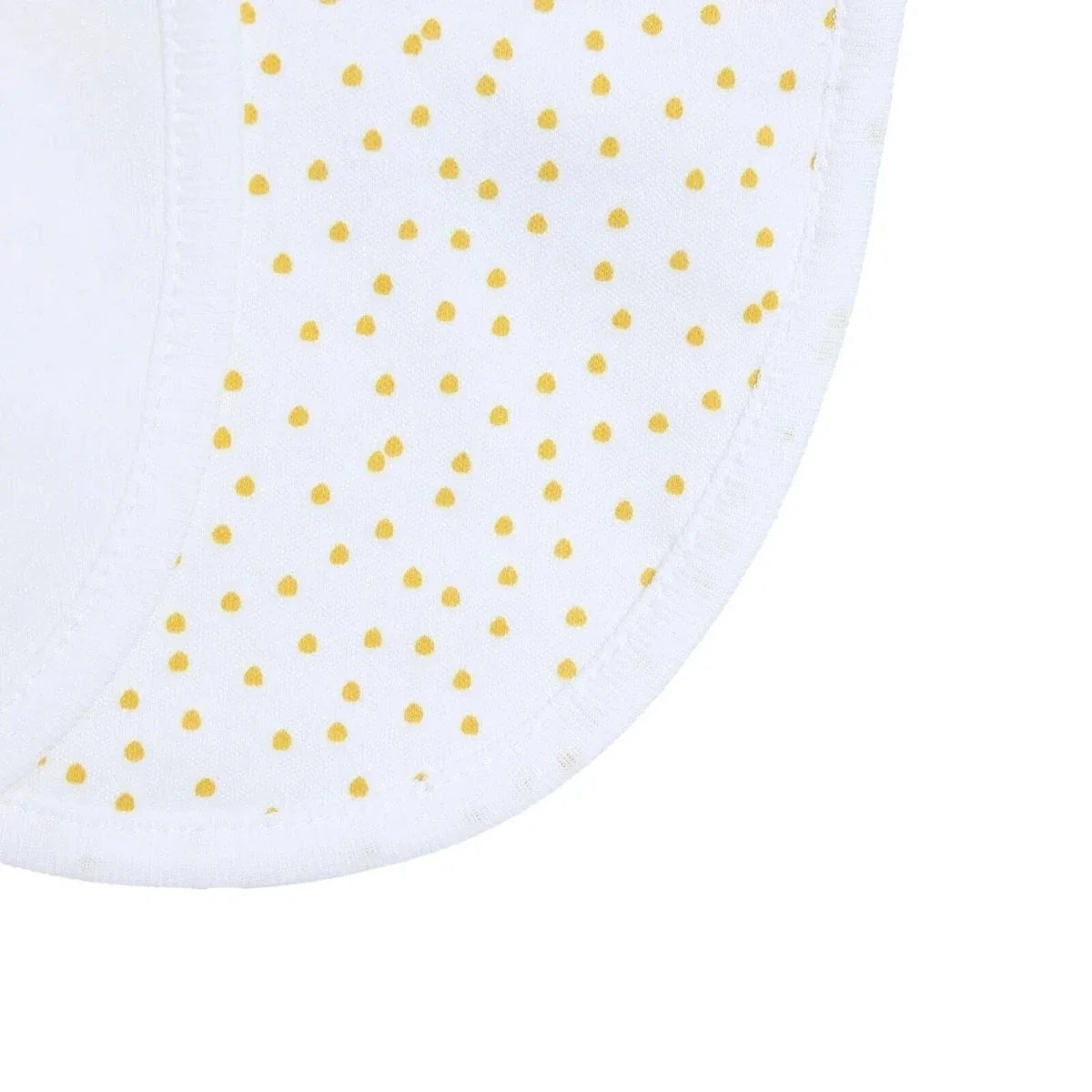 Messy Duck Embroidered Cotton Baby Bib Pack of 2 - Happy