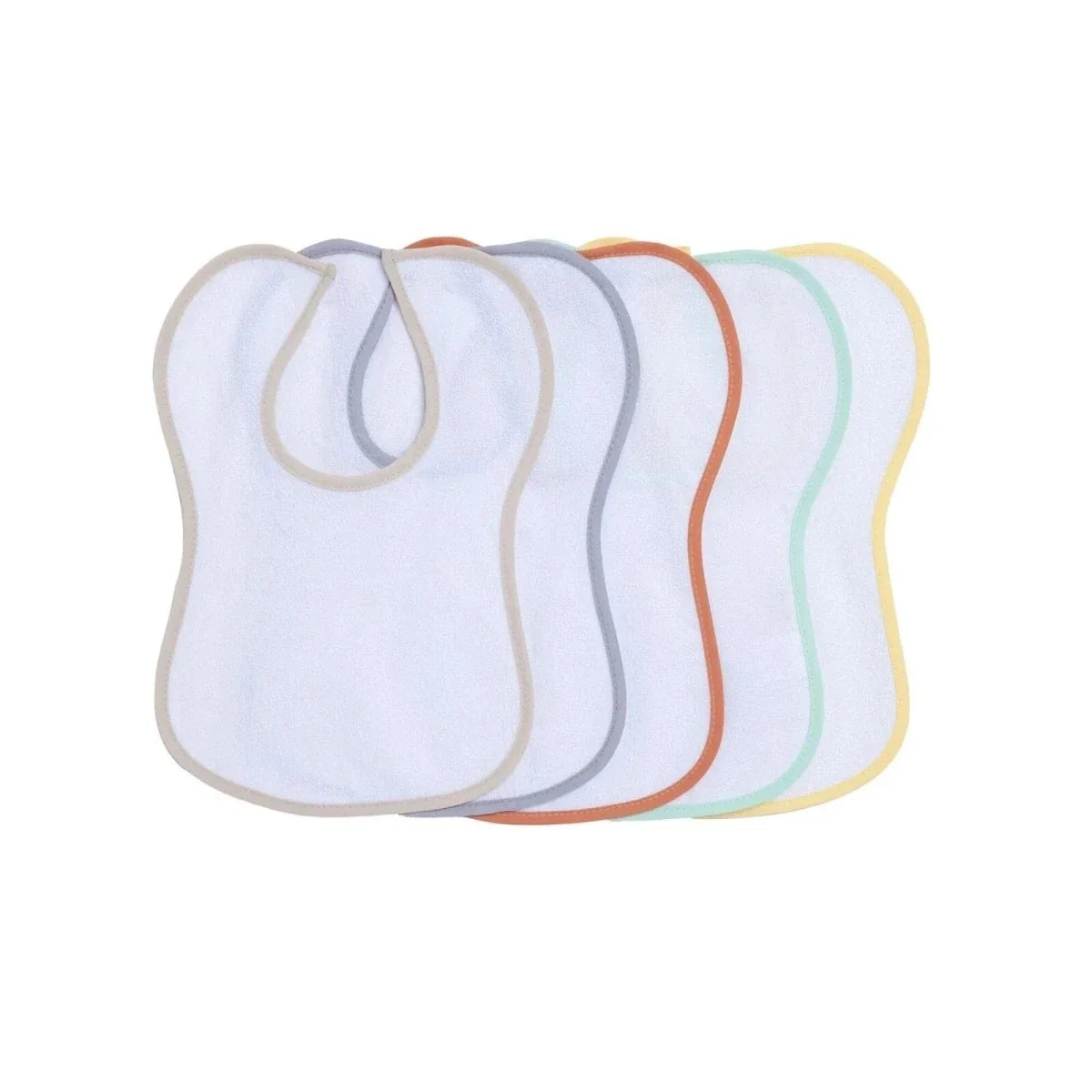 Messy Duck Waterproof Baby Bib Pack of 5