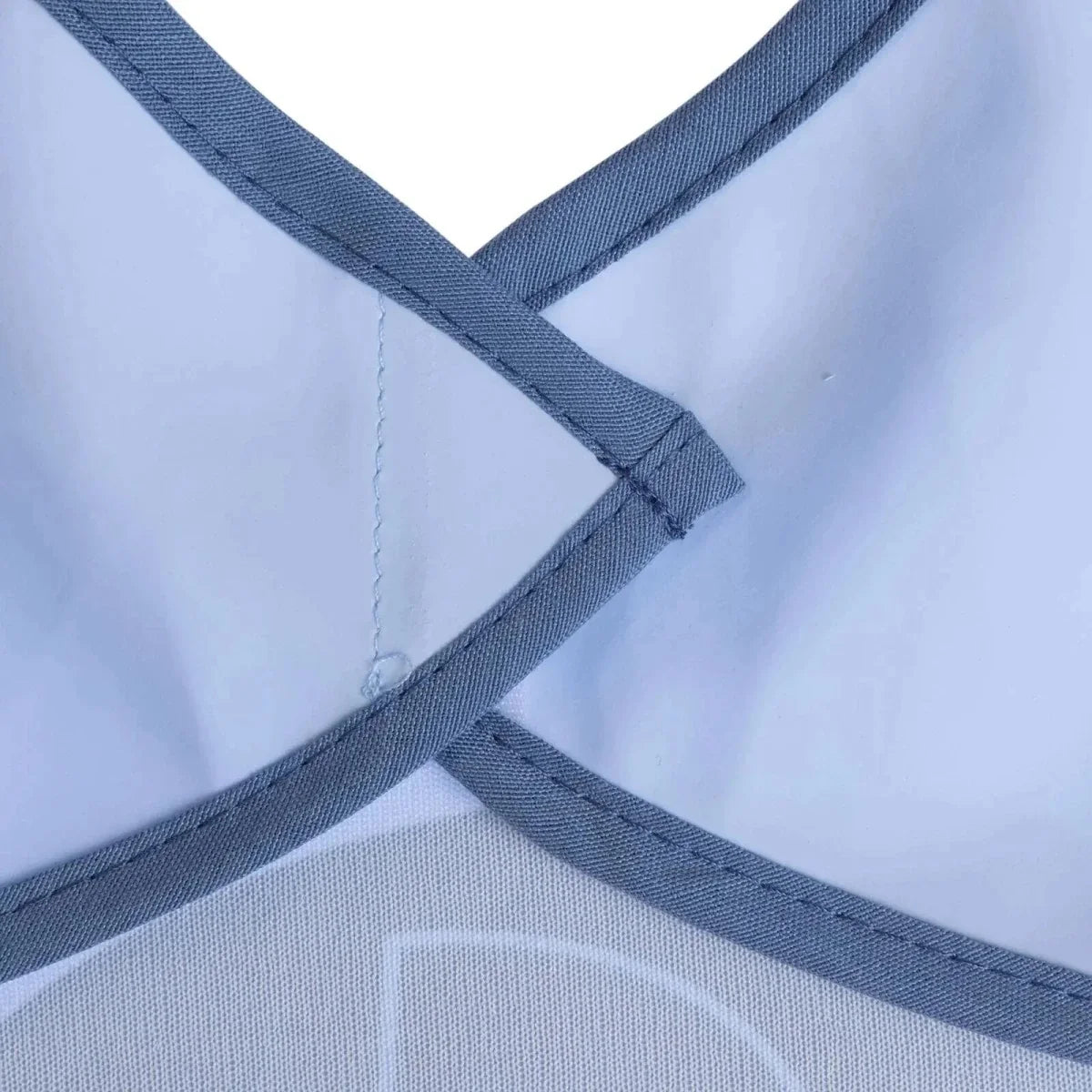 Messy Duck Wipe-Clean Short Sleeve Bib - Elephant
