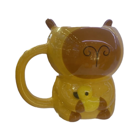 Capybara Ceramic Shaped Mug
