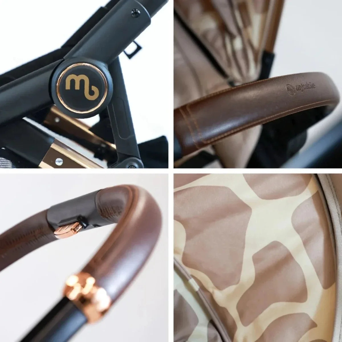 My Babiie MB33 Tandem Pushchair - Giraffe