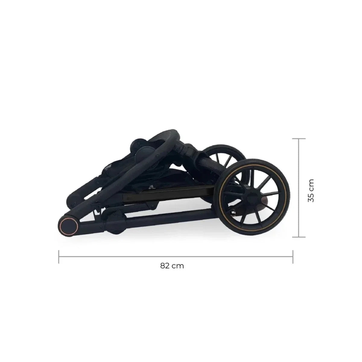 My Babiie MB33 Tandem Pushchair - Black Leopard