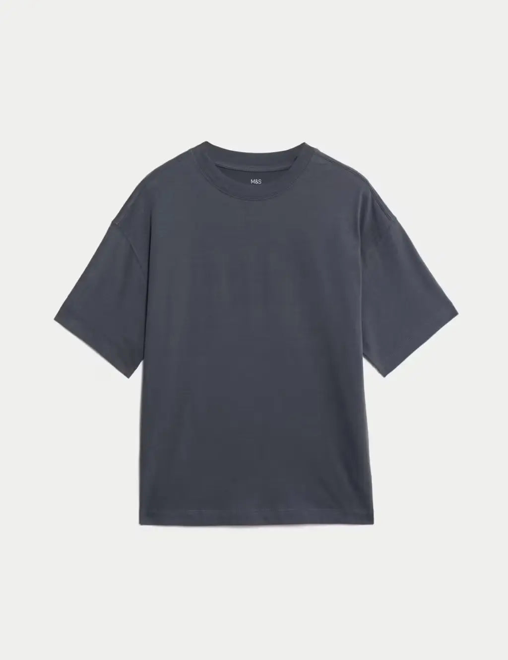 M&S Pure Cotton Plain T-Shirt (2-16 Yrs)
