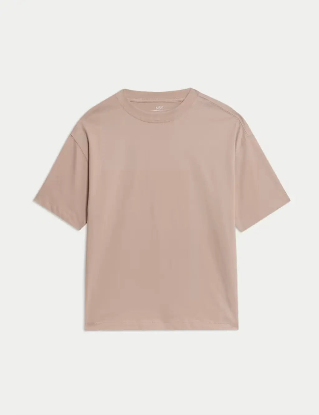 M&S Pure Cotton Plain T-Shirt (2-16 Yrs)