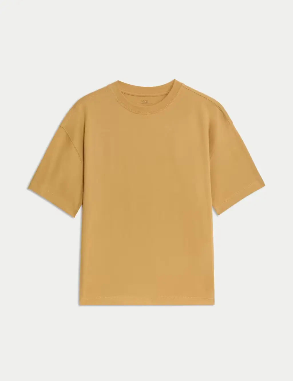 M&S Pure Cotton Plain T-Shirt (2-16 Yrs)