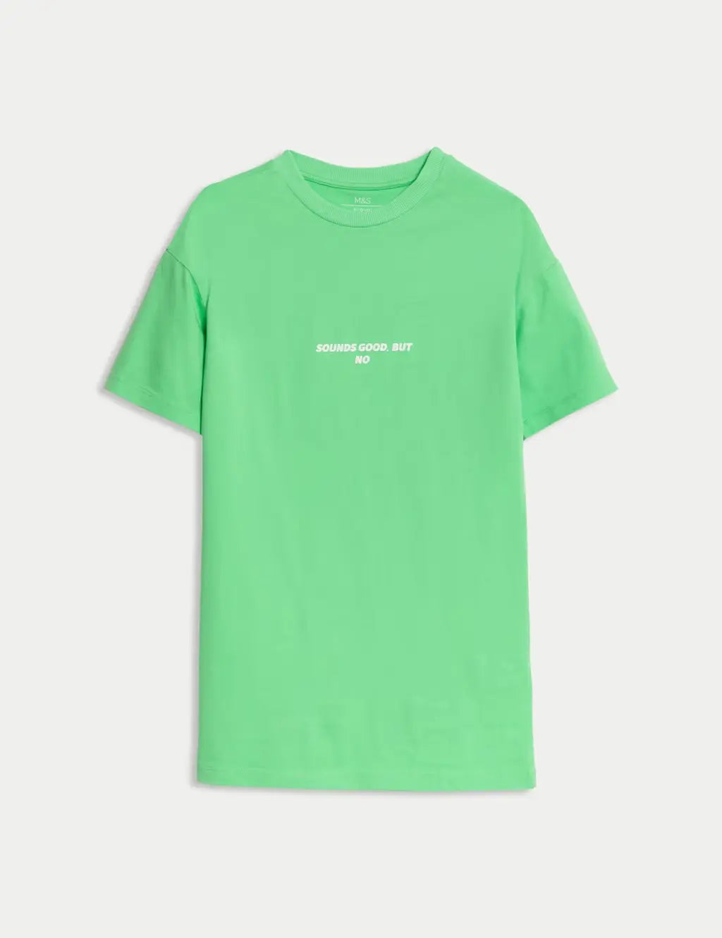 M&S Pure Cotton Sassy T-Shirt Dress (6-16 Yrs)