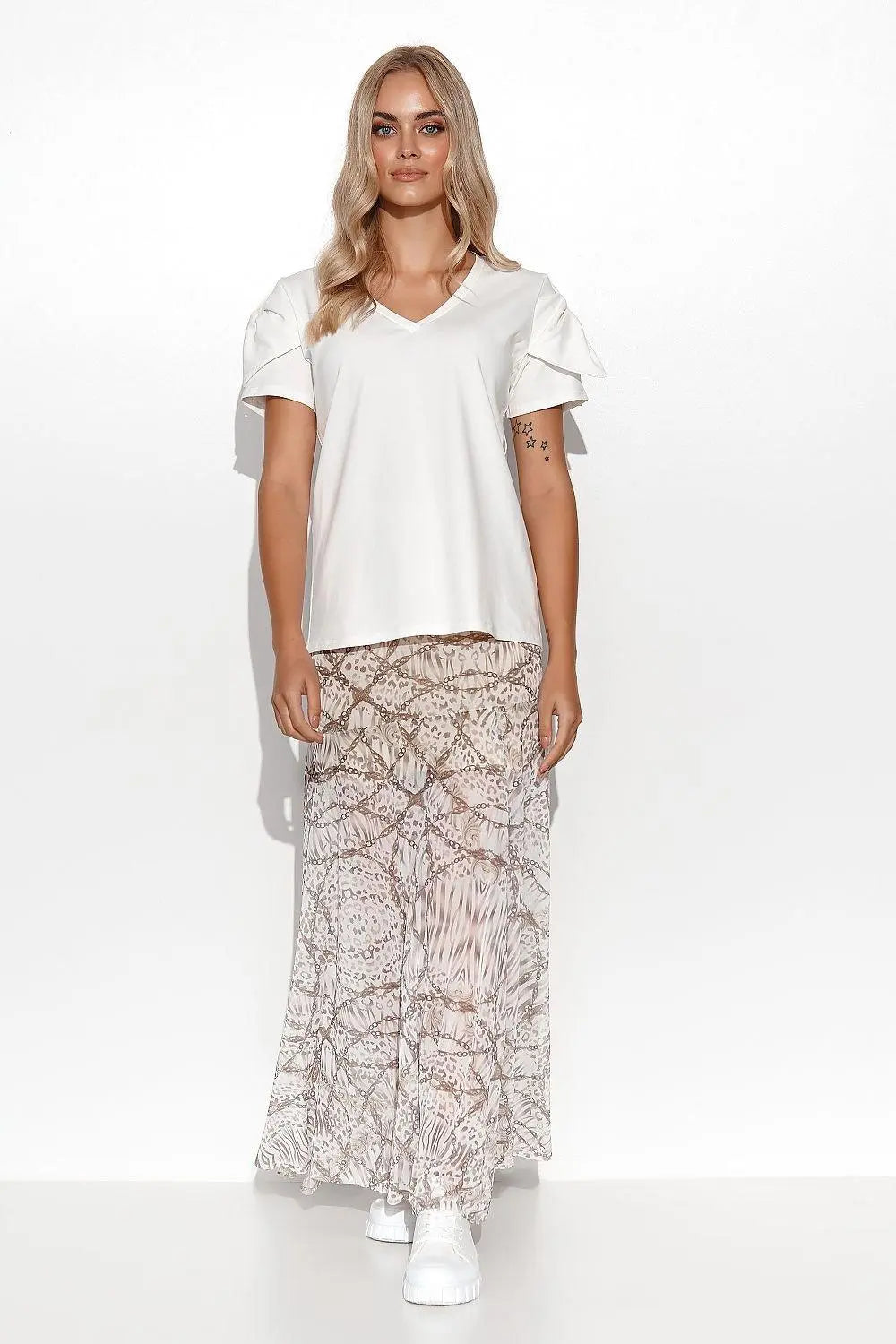 Makadamia stylish womens blouse