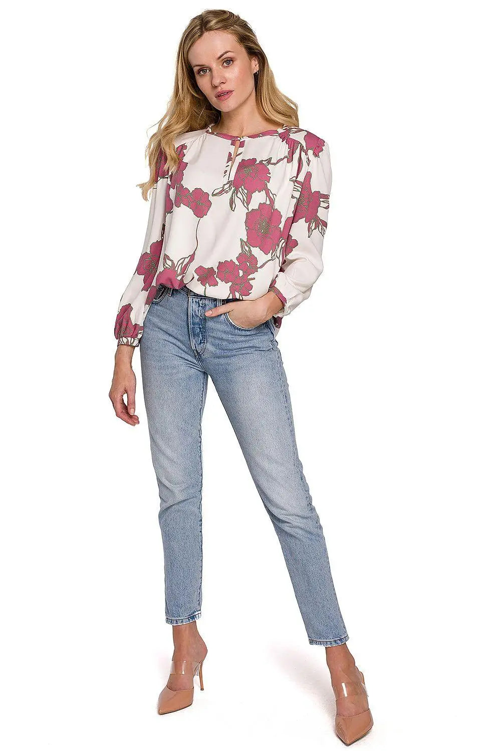 Makover viscose fabric blouse