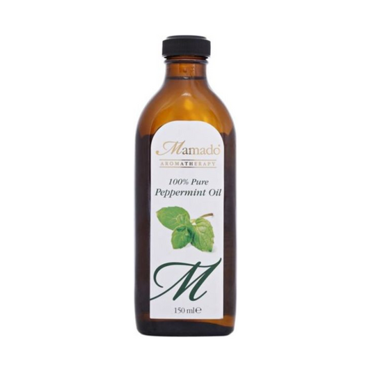 Mamado Natural Peppermint Oil Invigorating & Clarifying for Skin & Scalp 150ml/5.07 oz