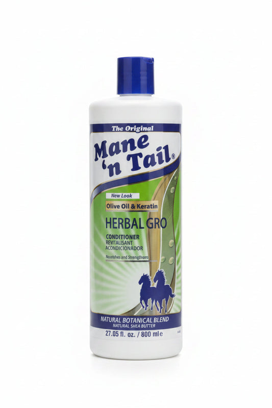 Mane N Tail Herbal Gro Conditioner Strengthens, Nourishes & Promotes Healthy Hair Growth for All Hair Types 800ml/27.05 oz