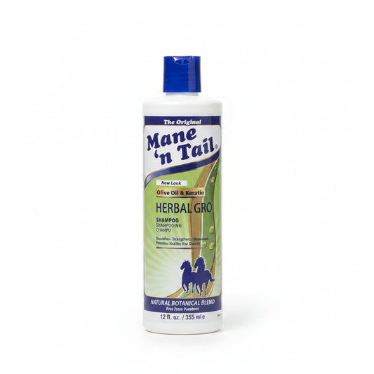 Mane N Tail Herbal Gro Shampoo for Stronger, Longer, Healthier Hair, All Hair Types, 355ml/12 oz
