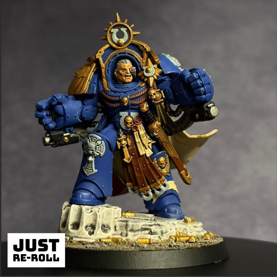 Marneus Calgar in Armour of Antilochus - Hand Painted & Tabletop Ready