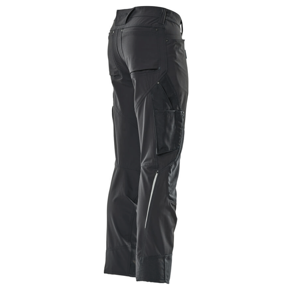 Mascot Advanced 17179 Ultimate Stretch Kneepad Work Trousers Dark Navy, 32" Waist 30" Leg