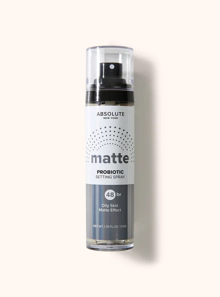 Absolute New York Matte Probiotic Setting Spray - Long-Lasting Matte Finish & Oil Control