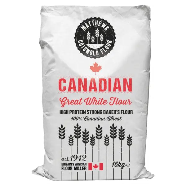 Matthews Cotswold Flour Canadian Great White Flour 16kg
