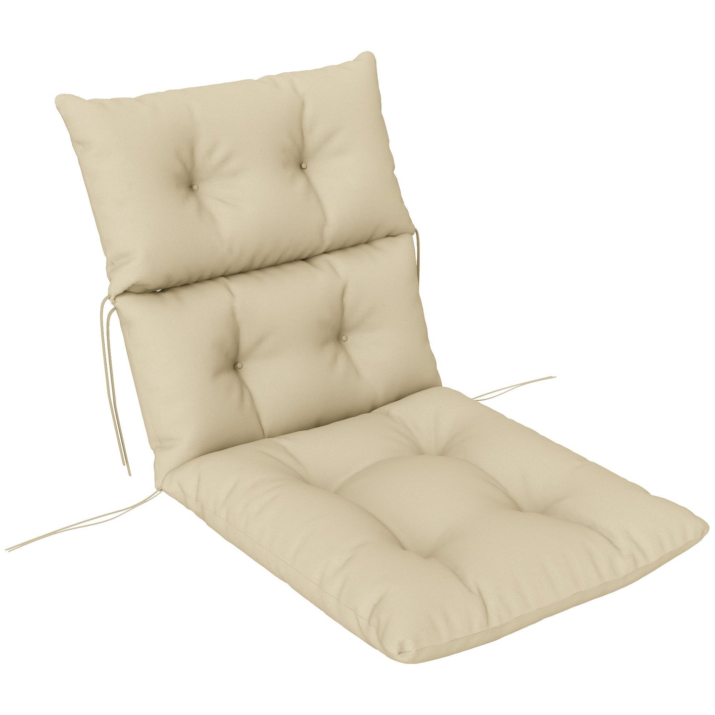 Outsunny Adirondack Chair Cushion Rocking Chair Cushion w/ Ties