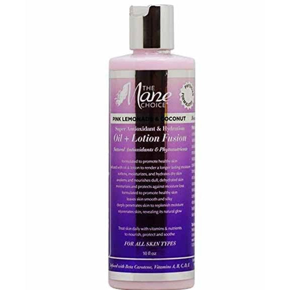 The Mane Choice Pink Lemonade And Coconut Oil Plus Lotion Fusion Nourishing & Strengthening for Natural, Dry & Damaged Hair 295ml/9.98 oz