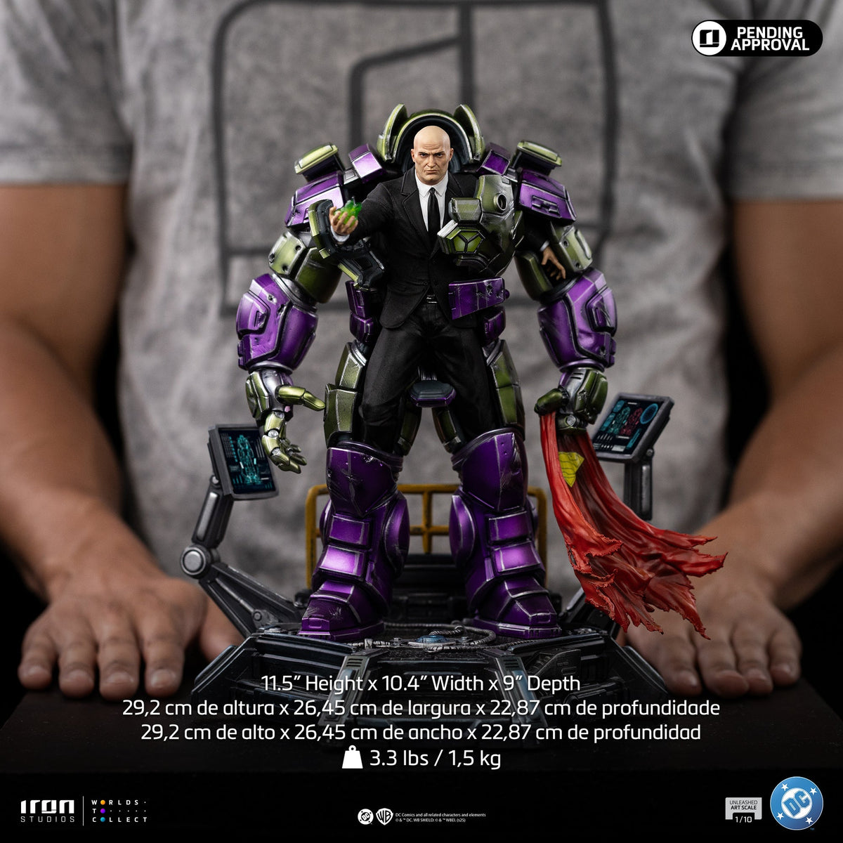 Pre-Order - Lex Luthor Unleashed - DC Comics - Deluxe Art Scale 1/10 - Iron Studios