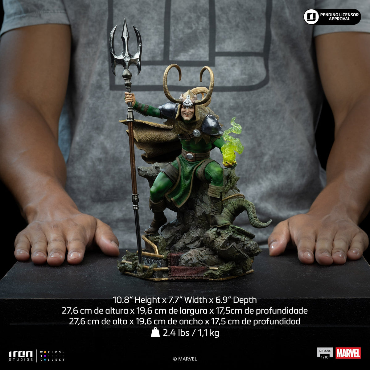 Pre-Order - Statue Loki Laufeyson - Marvel Comics - Art Scale 1/10 - Iron Studios