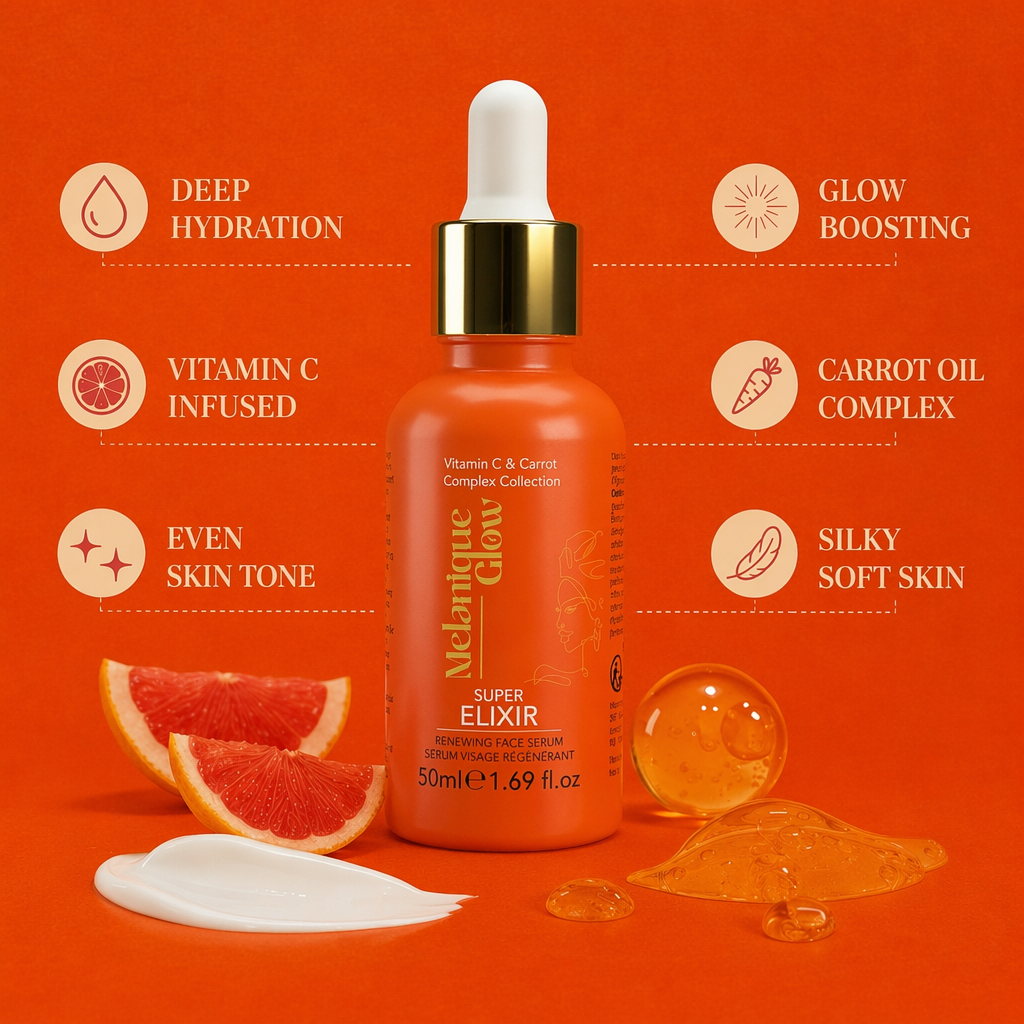 Melanique Glow Super Elixir Renewing Face Serum 50ml