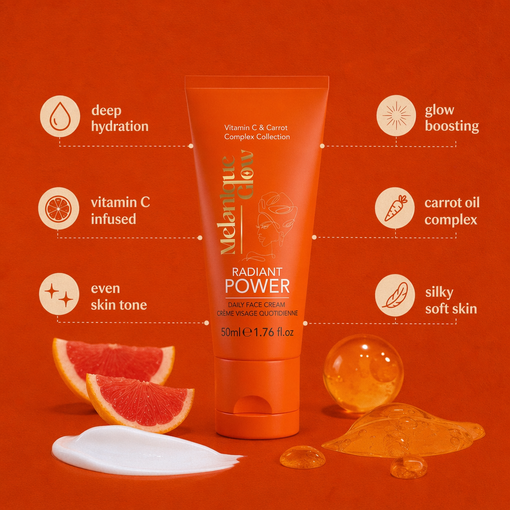 Melanique Glow Radiant Power Daily Face Cream  50ml/1.76oz