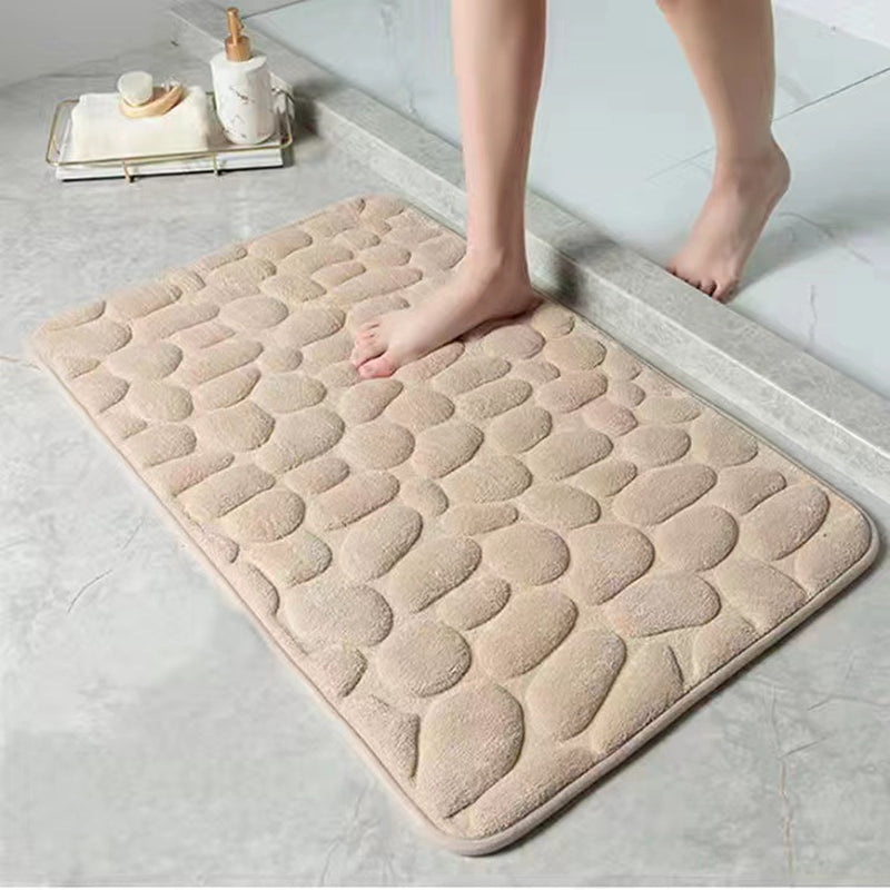 Memory Foam Bath Mat - Soft, Absorbent & Non-Slip Bathroom Rug