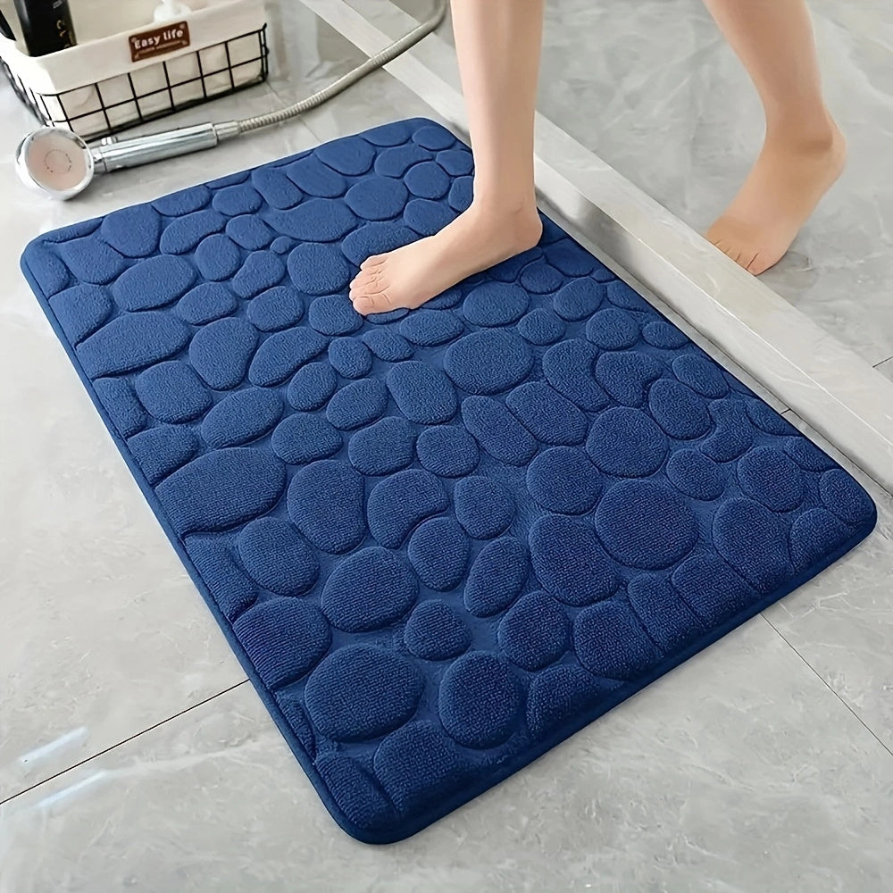 Memory Foam Bath Mat - Soft, Absorbent & Non-Slip Bathroom Rug