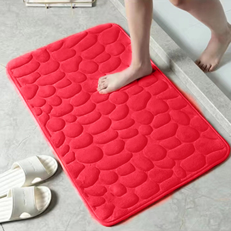 Memory Foam Bath Mat - Soft, Absorbent & Non-Slip Bathroom Rug