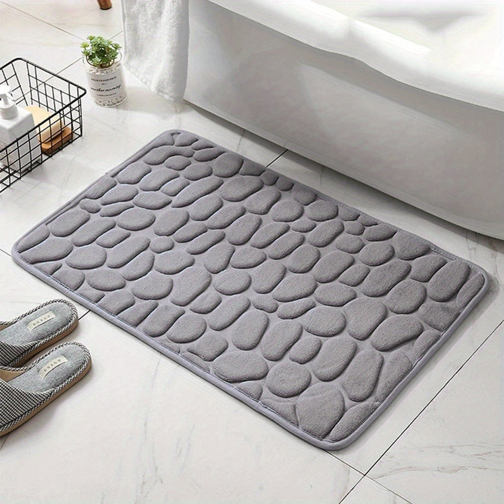 Memory Foam Bath Mat - Soft, Absorbent & Non-Slip Bathroom Rug