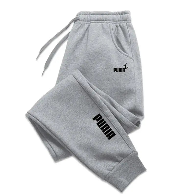 Men's Harajuku Style Joggers – Solid Color Fitness & Casual Sweatpants