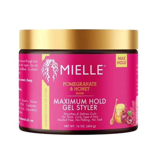 Mielle Pomegranate & Honey Maximum Hold Gel Styler 16oz