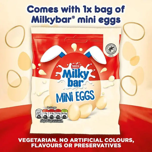 Milkybar White Chocolate Giant Easter Egg 230g (Case of 4)