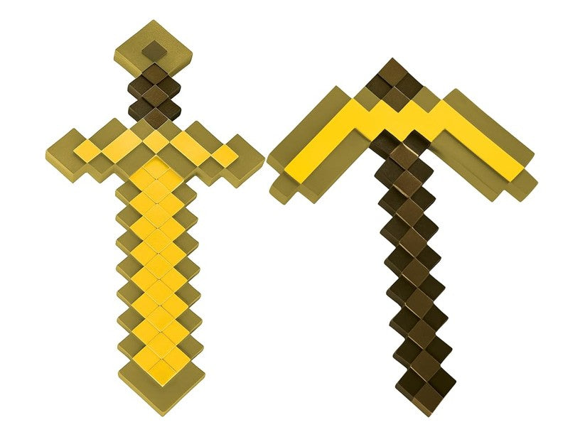 Minecraft Golden Tool Replica