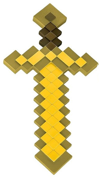 Minecraft Golden Tool Replica