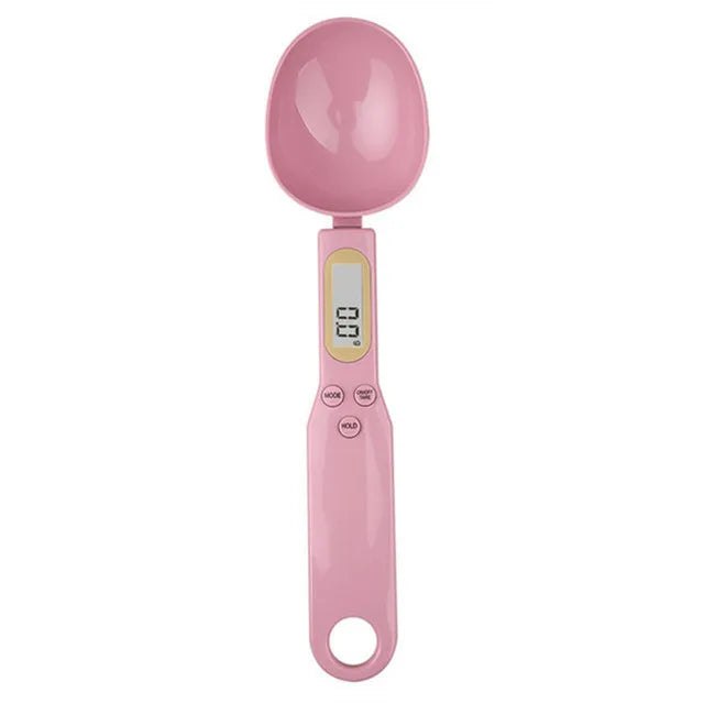 Mini Digital Spoon Scale - LCD Electronic Measuring Spoon for Flour, Milk, Coffee, Precision Kitchen Scale