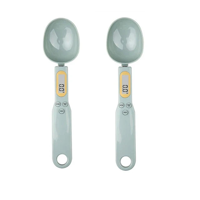 Mini Digital Spoon Scale - LCD Electronic Measuring Spoon for Flour, Milk, Coffee, Precision Kitchen Scale