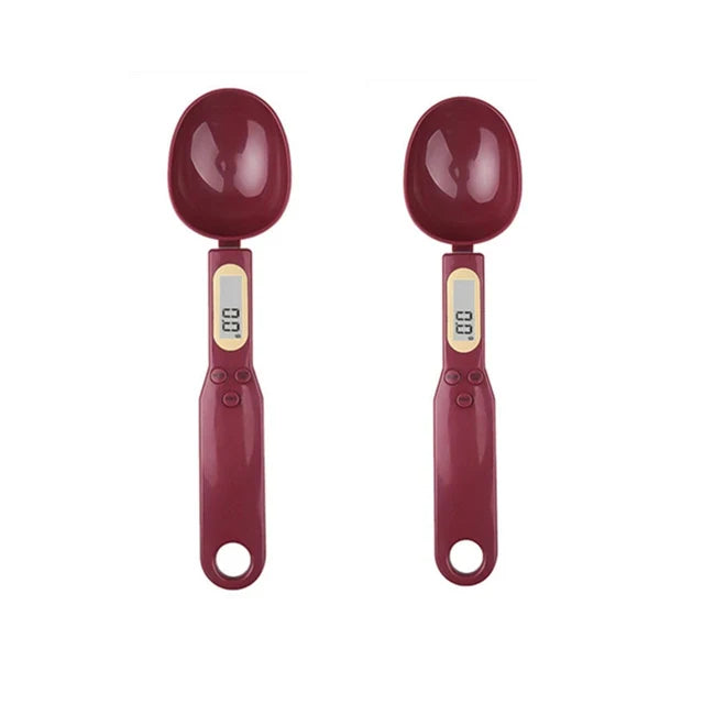 Mini Digital Spoon Scale - LCD Electronic Measuring Spoon for Flour, Milk, Coffee, Precision Kitchen Scale