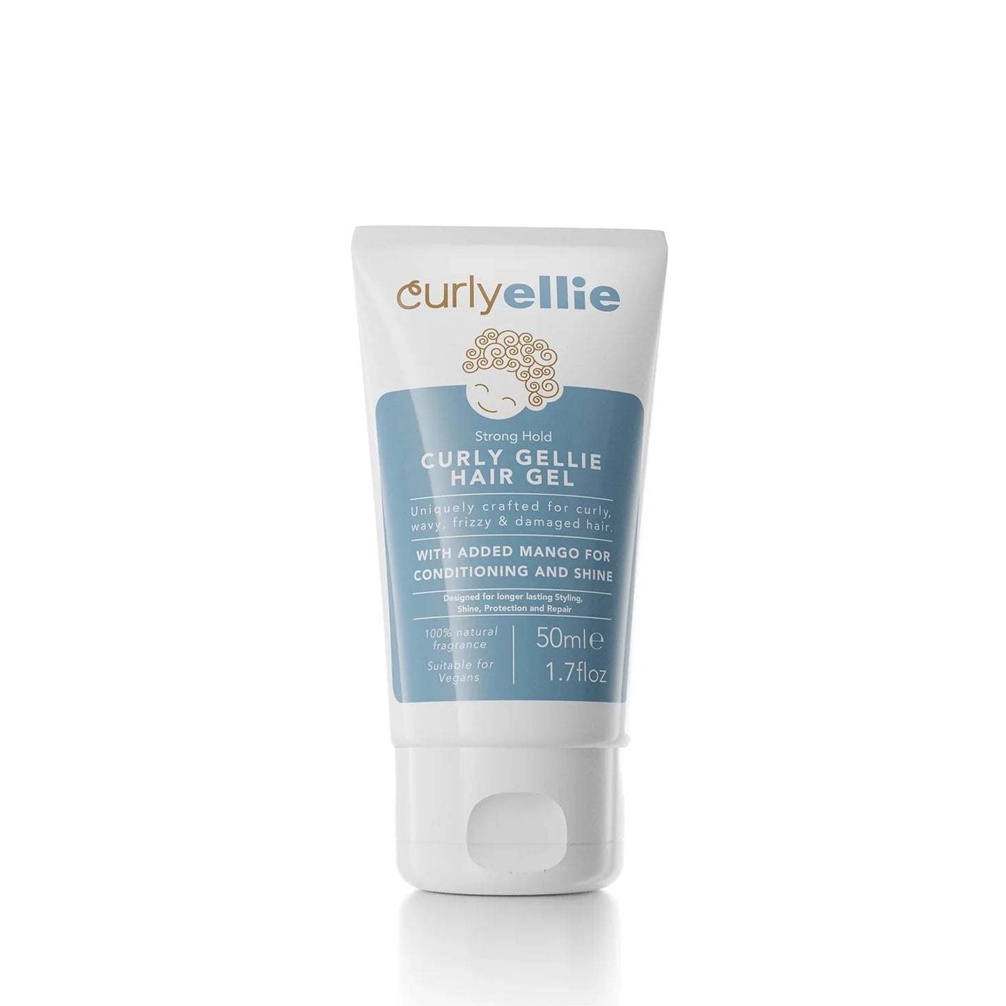Curlyellie Natural Hold Hair Gel - 50ml